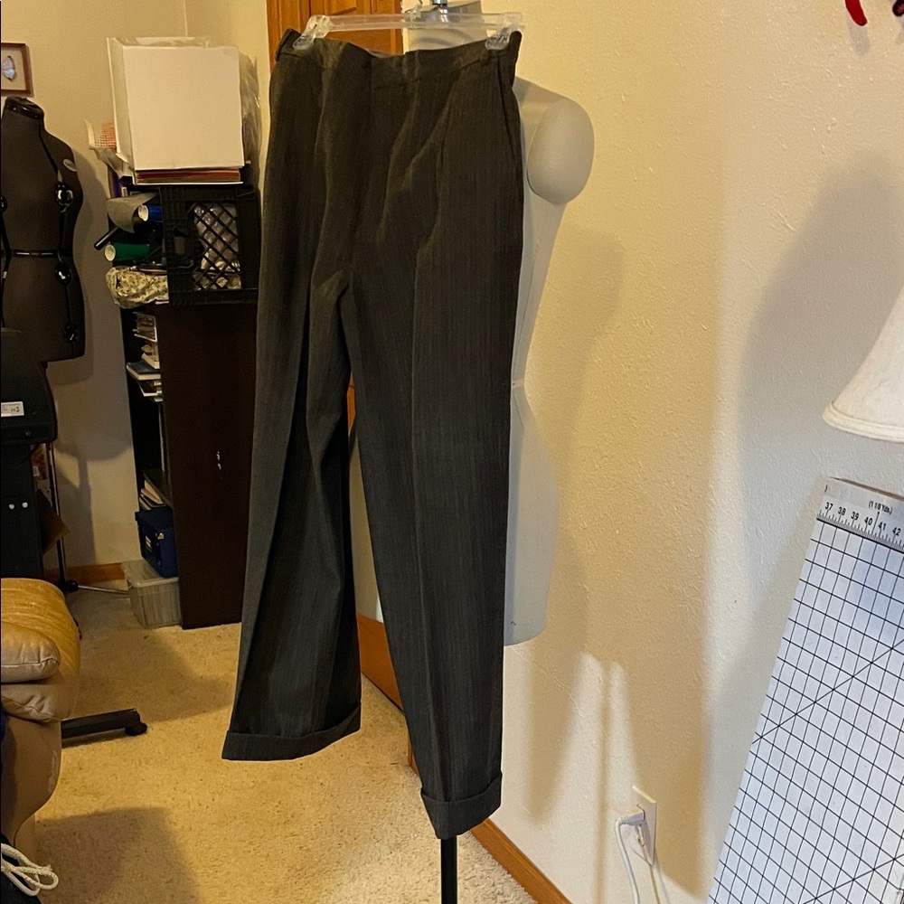 C.P. Company Dark Gray Wide Leg Pants